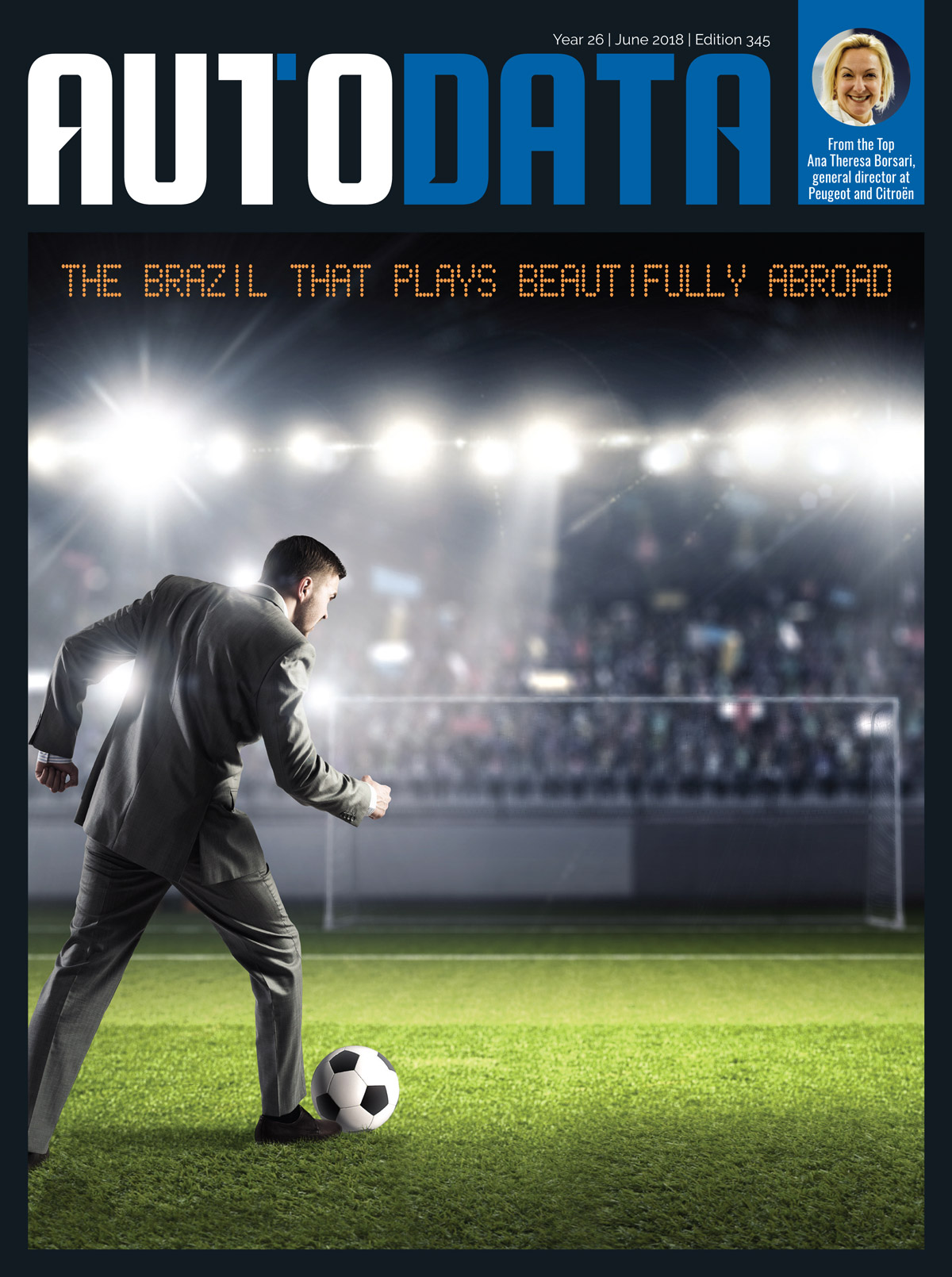 Capa revista AutoData Magazine 345