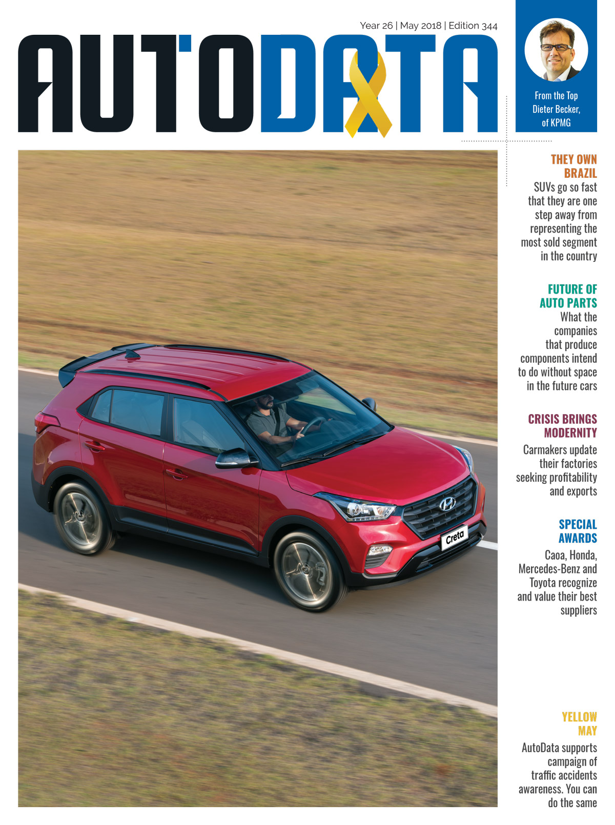 Capa revista AutoData Magazine 344