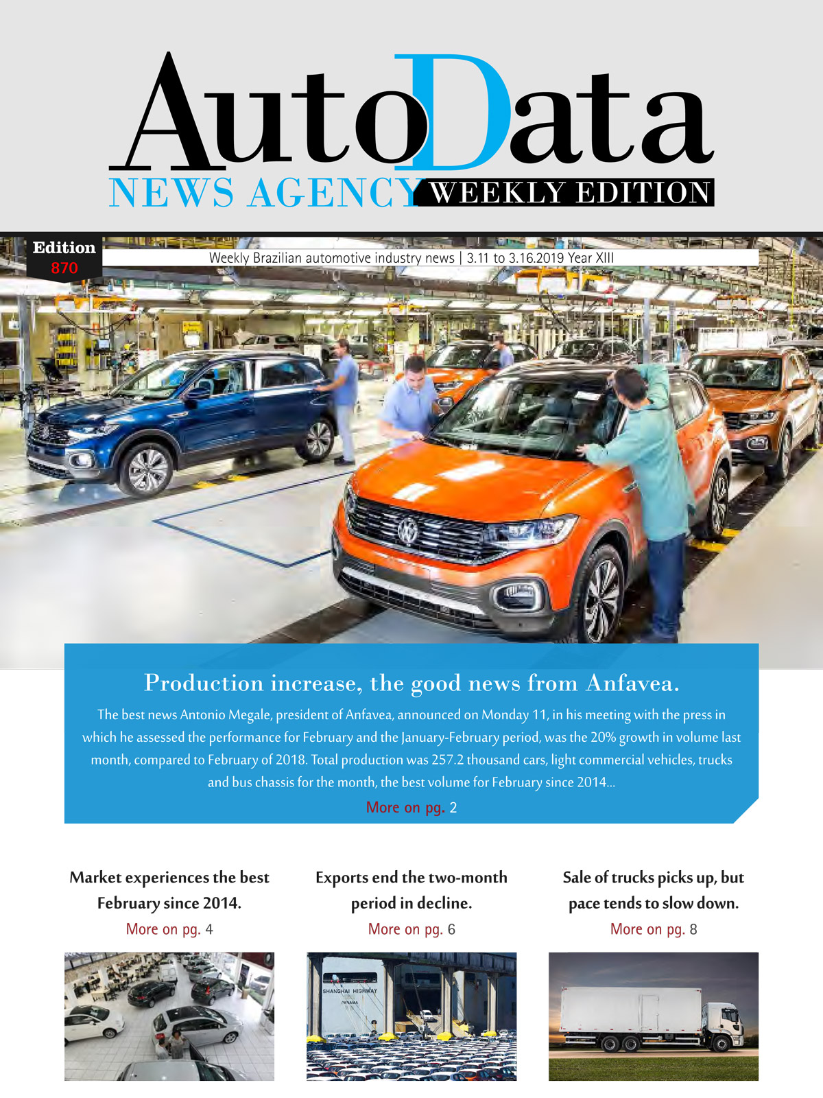 Capa revista Weekly Edition