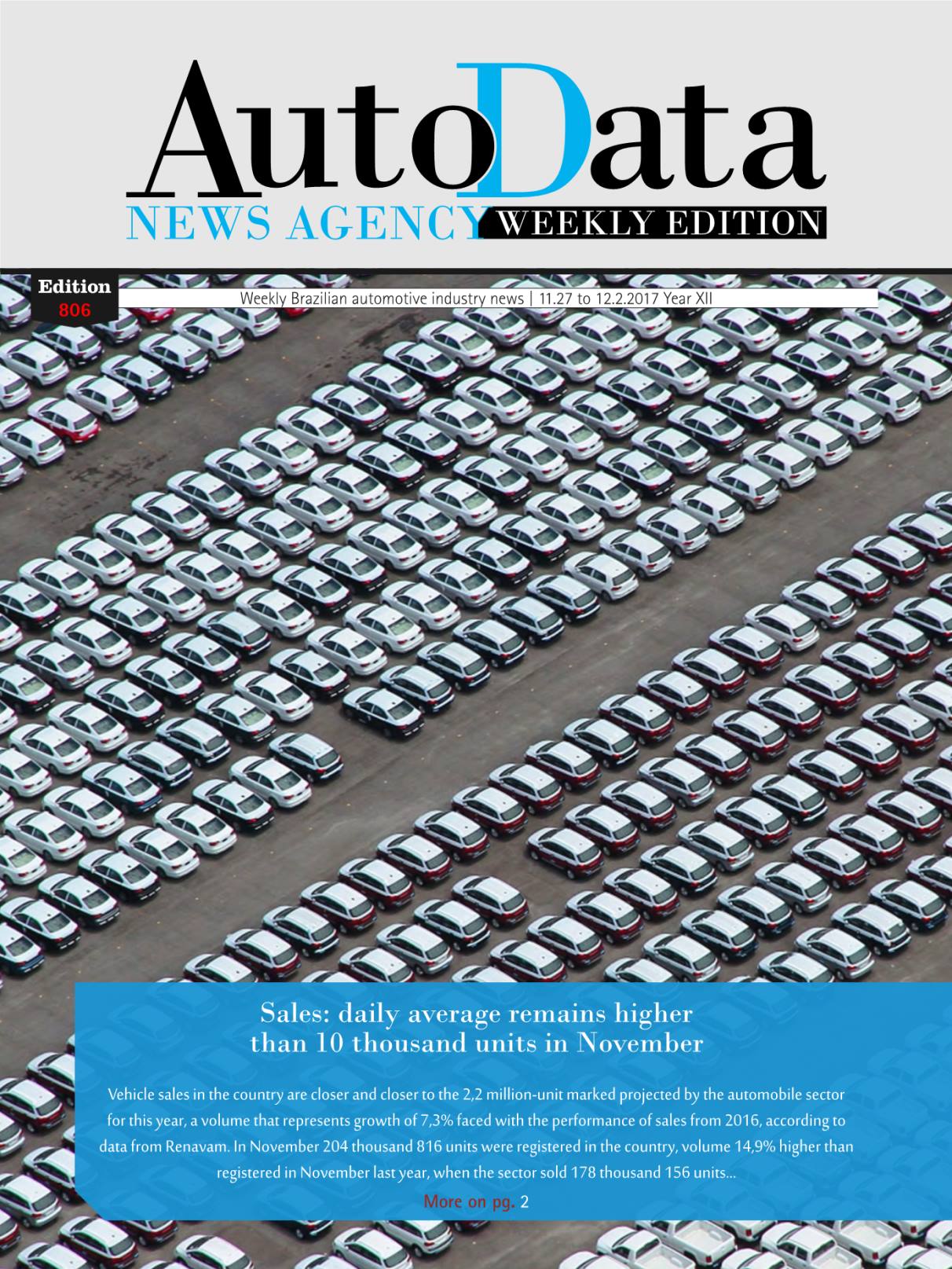 Capa revista Weekly Edition