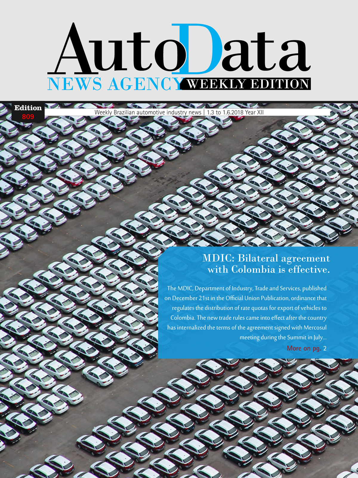 Capa revista Weekly Edition