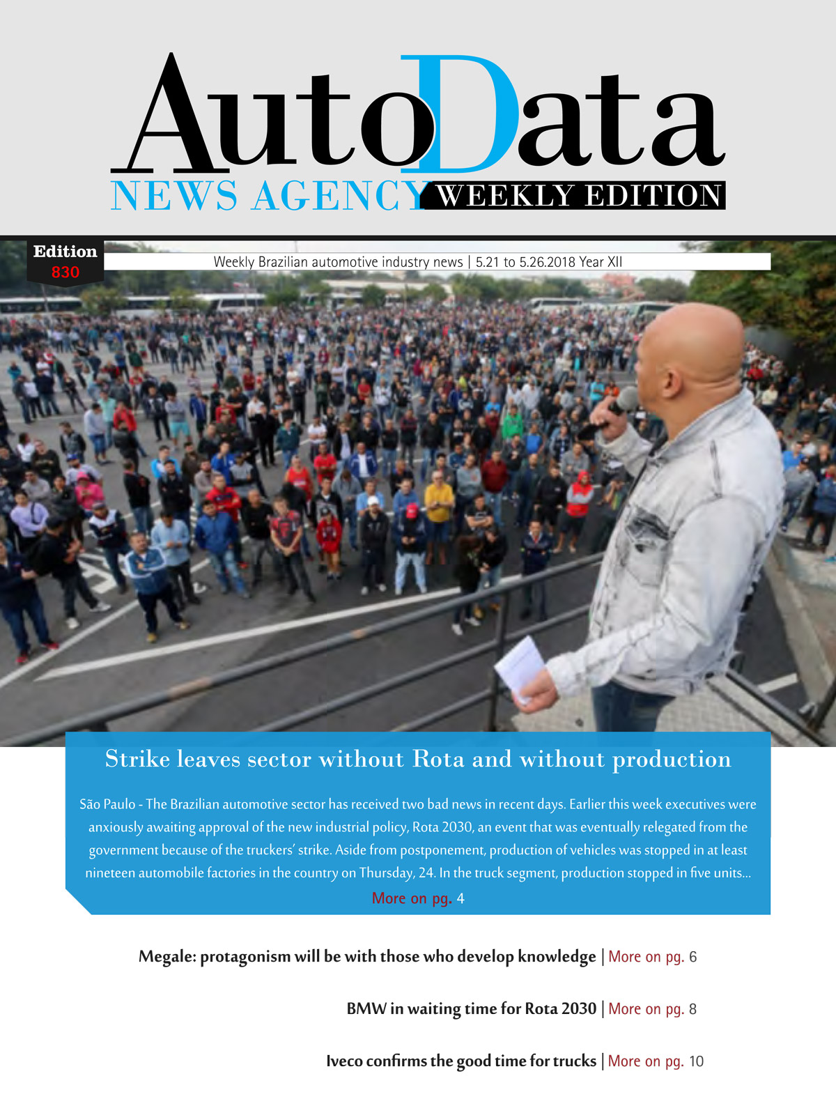 Capa revista Weekly Edition