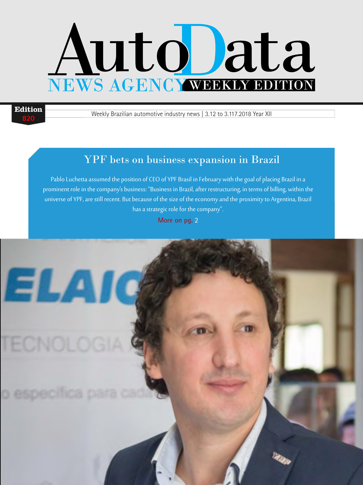 Capa revista Weekly Edition