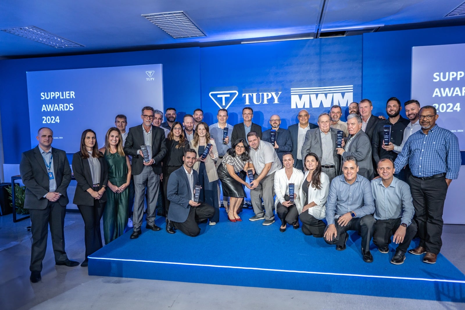 premiação tupy MWM fornecedores