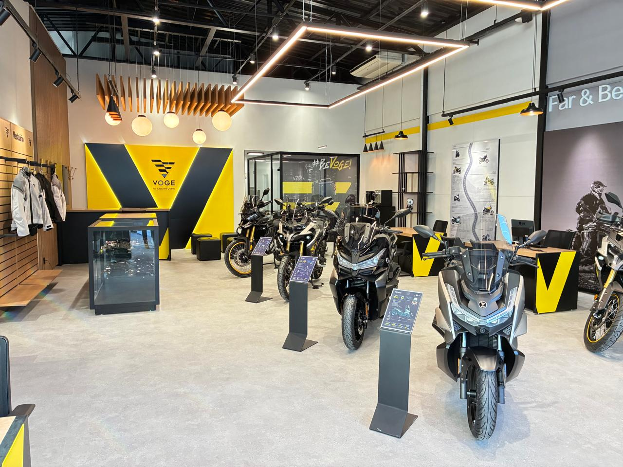 Voge abre concessionária no Rio e revela preços das motos