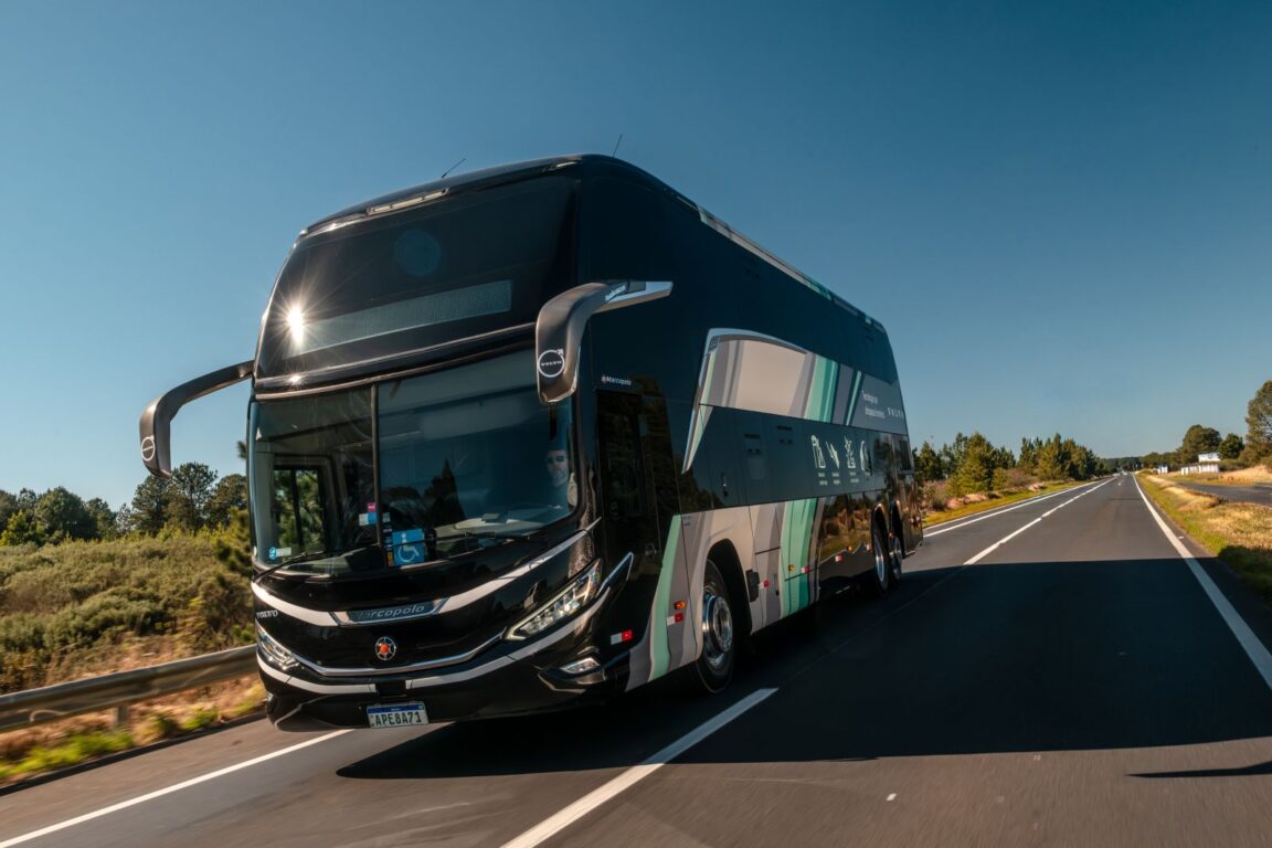 tecnologia I-See ônibus Volvo