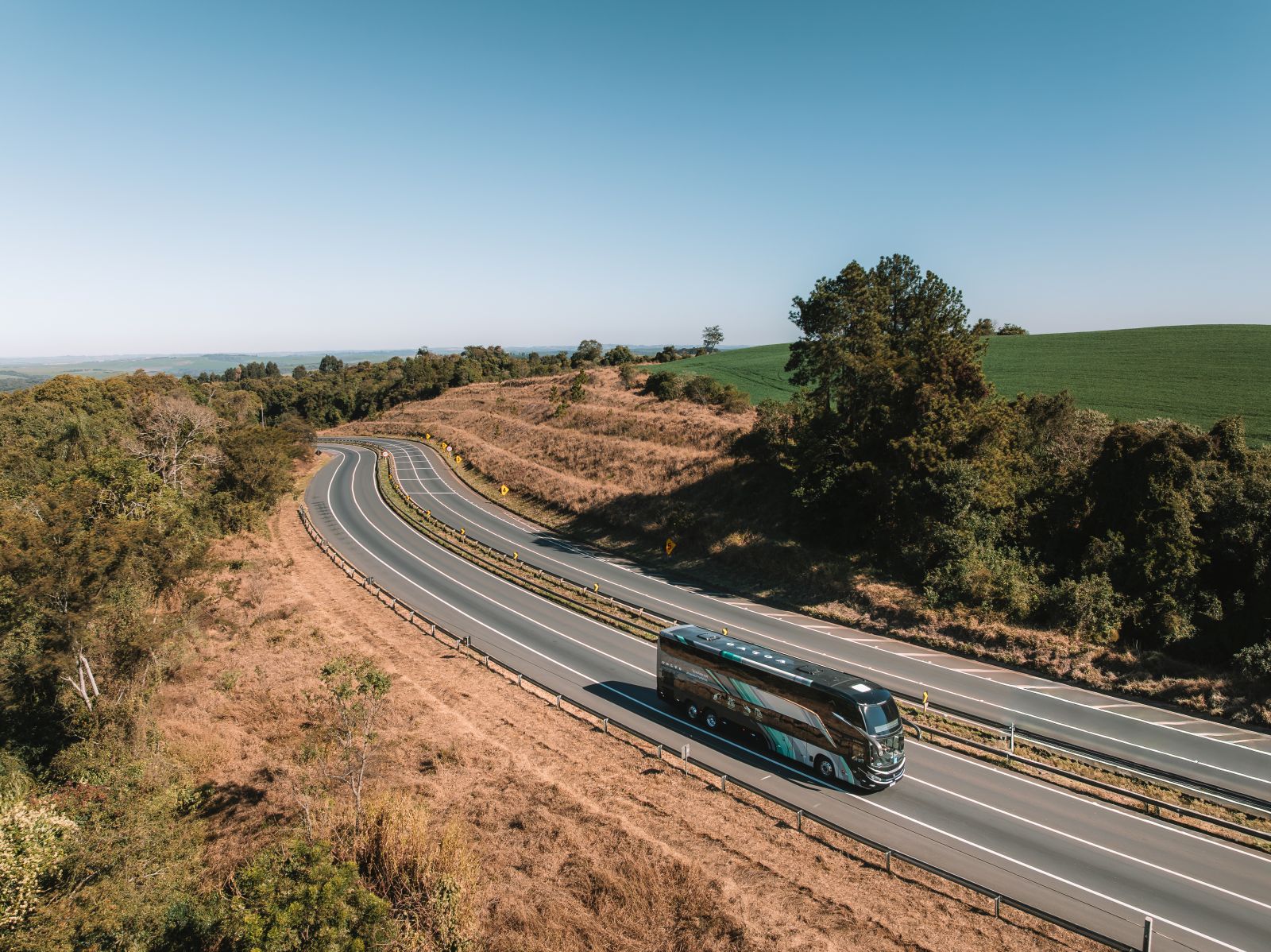 tecnologia I-See ônibus Volvo