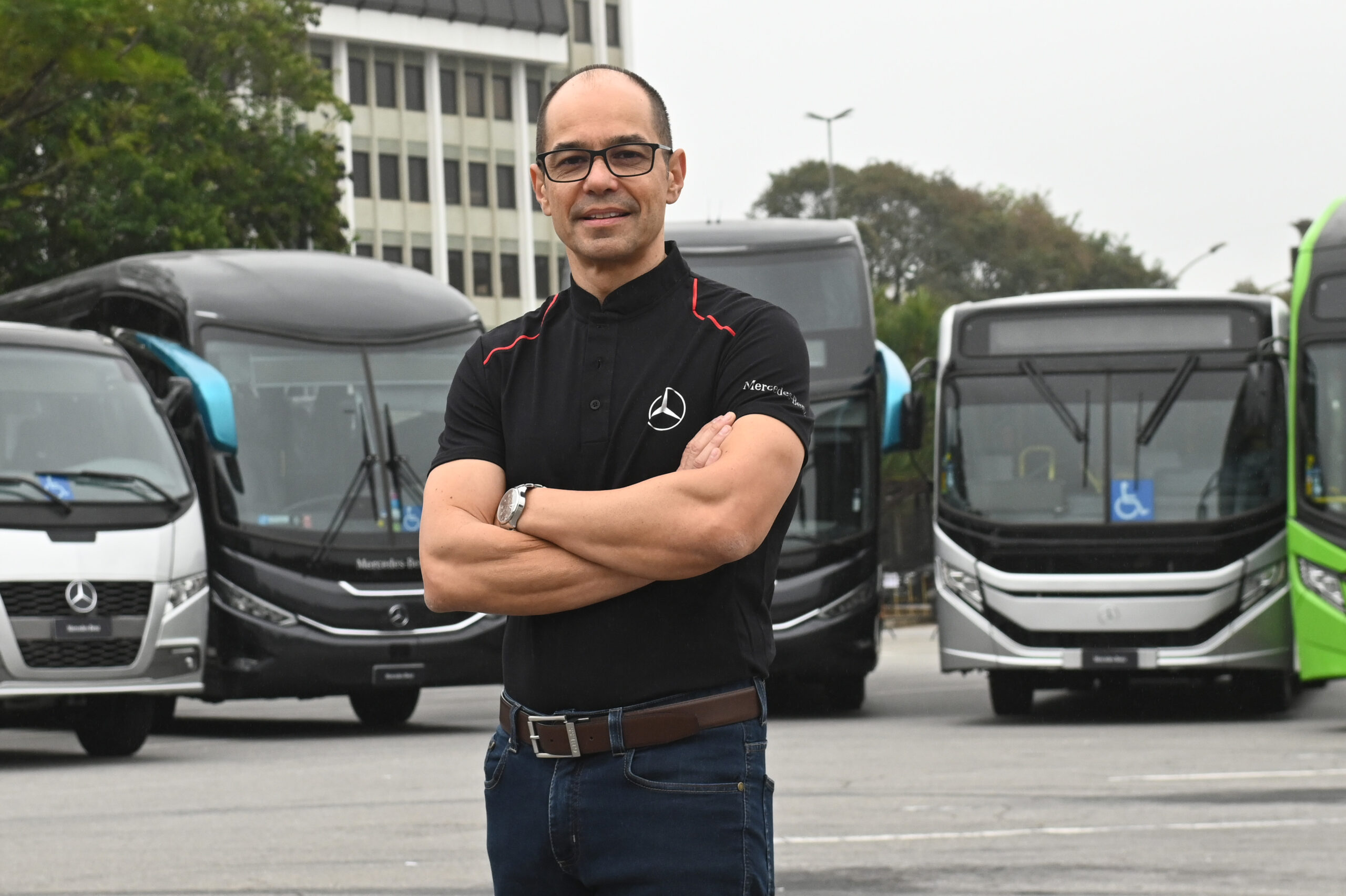 Walter Barbosa ônibus Mercedes-Benz