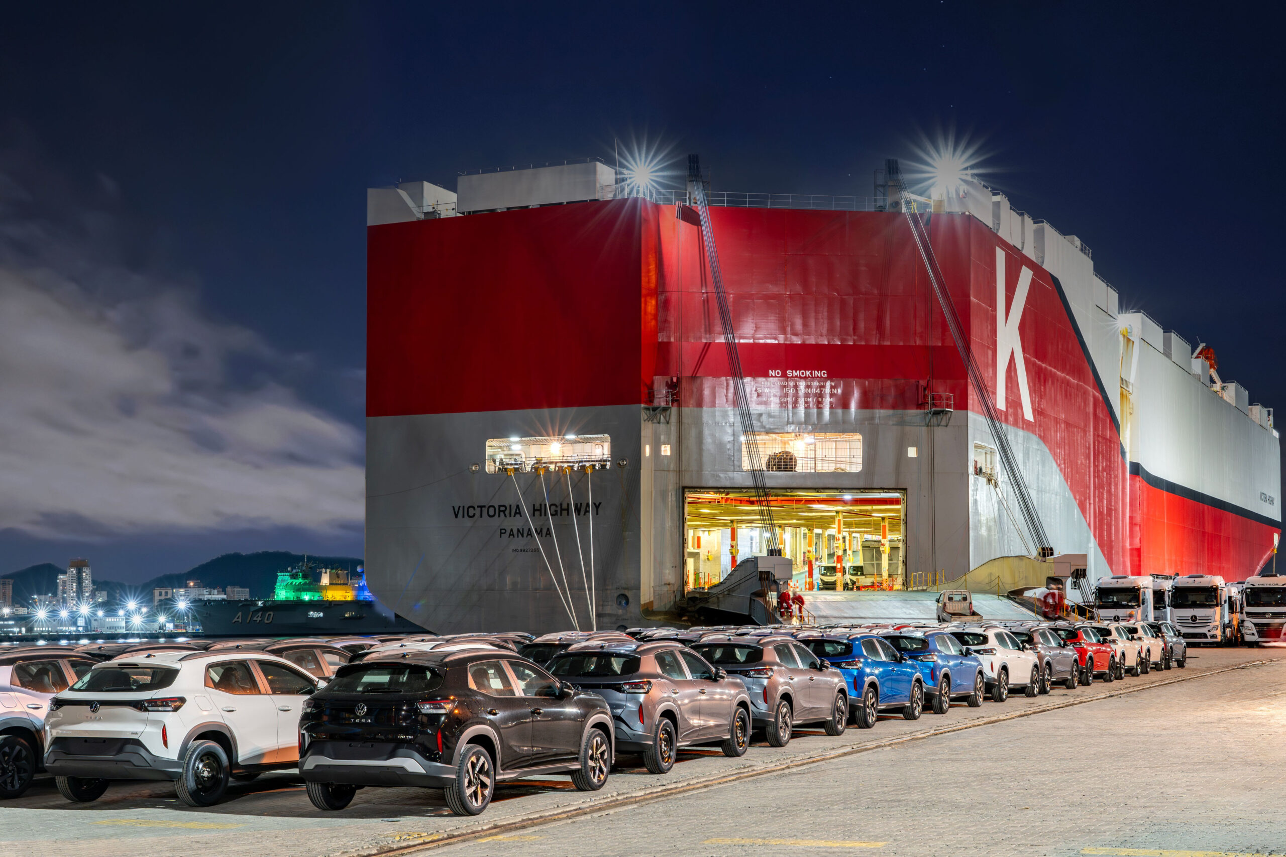 Exportação de carros da Volkswagen
