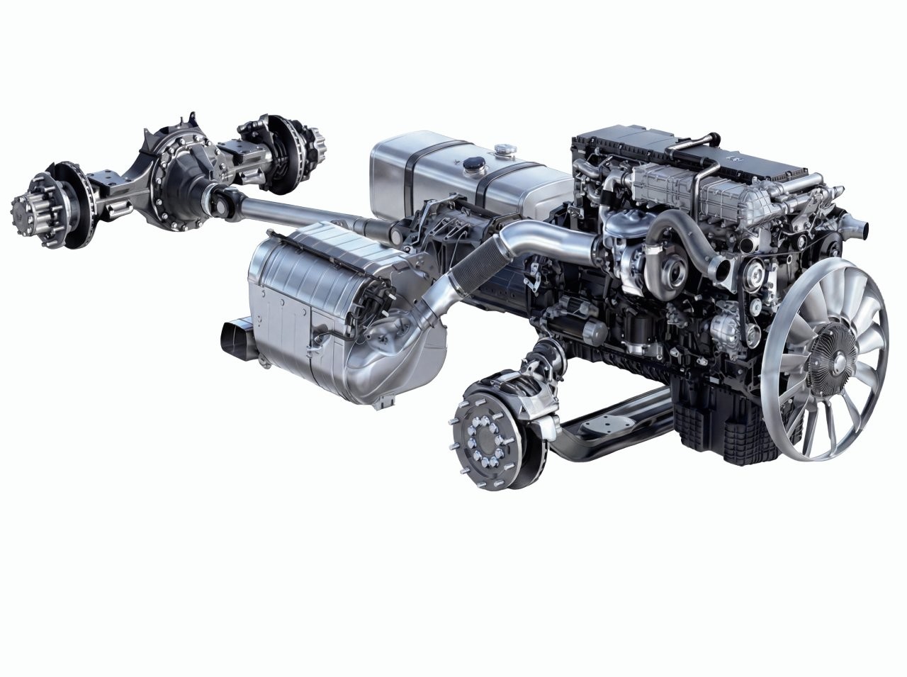Trem de força diesel Mercedes-Benz IAA