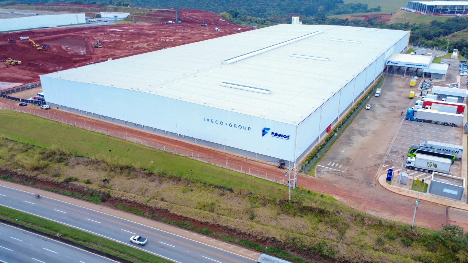 Centro de Distribuição da Iveco em Pouso Alegre