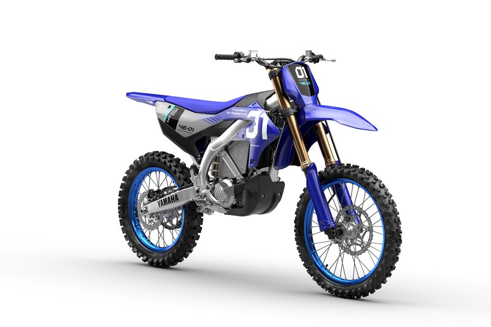 YE-01, a moto de motocross elétrica da Yamaha