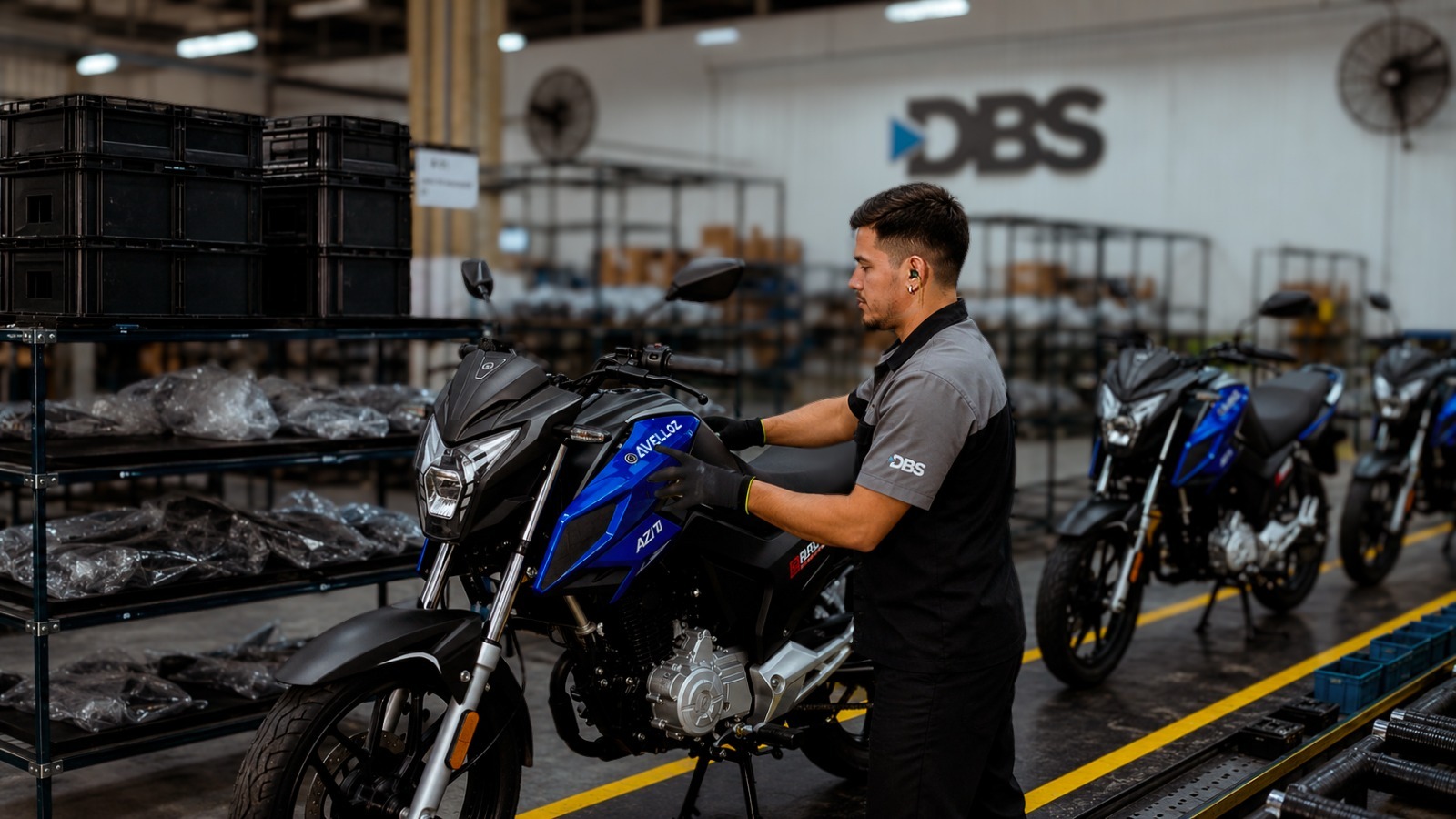 DBS irá produzir 40 mil motos da Avelloz até 2029