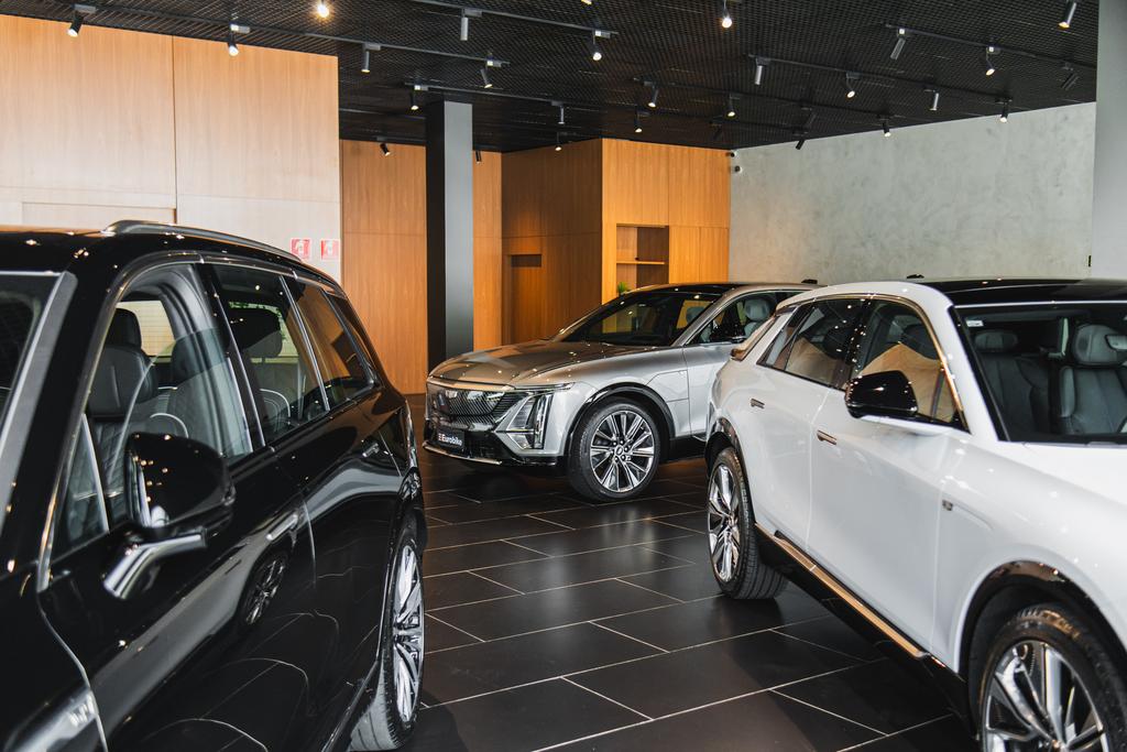 Cadillac showroom São Paulo temporário